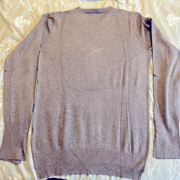 Zara, gray knit sweater with gold buttons, size L, new without tag - Picture 3 of 5